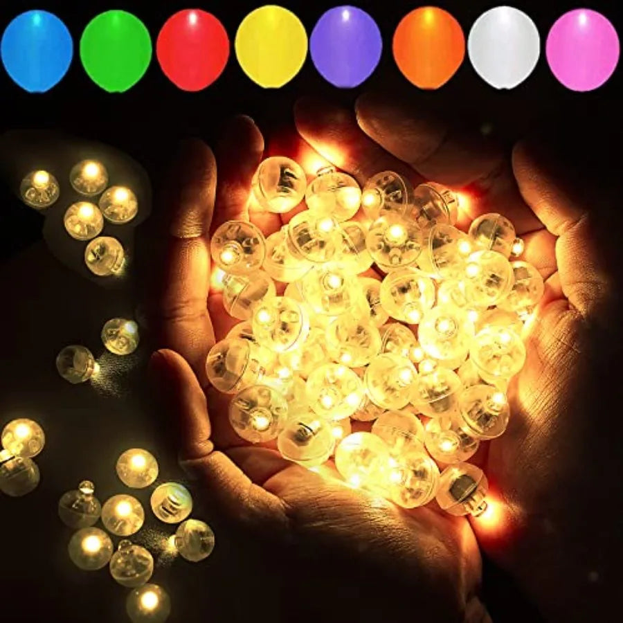 LED Balloon Light Mini Round Lamp For Paper Lanterns Indoors