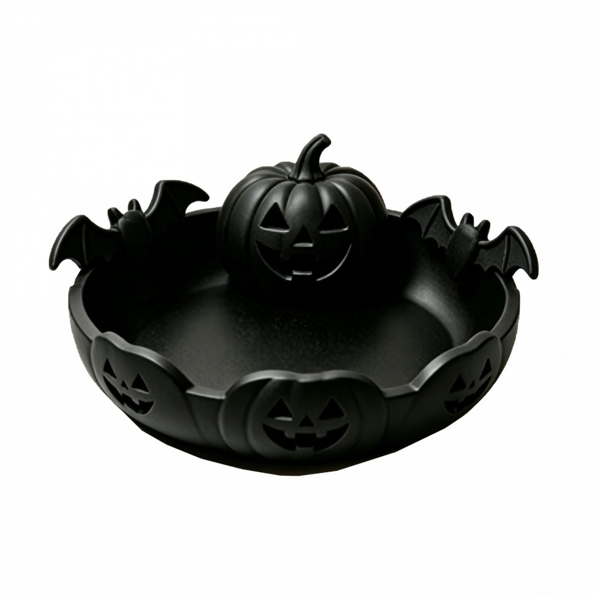 Reusable Candy Pumpkin Snack Tray for parties and Halloween decoration.