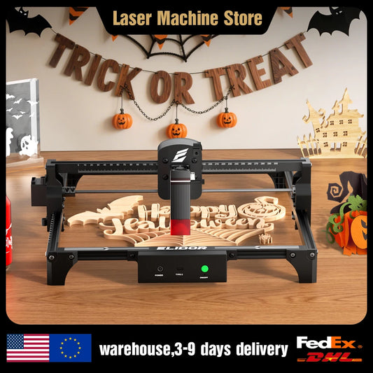 ELIDOR 12W Laser Engraver For Wood And Leather Cutting