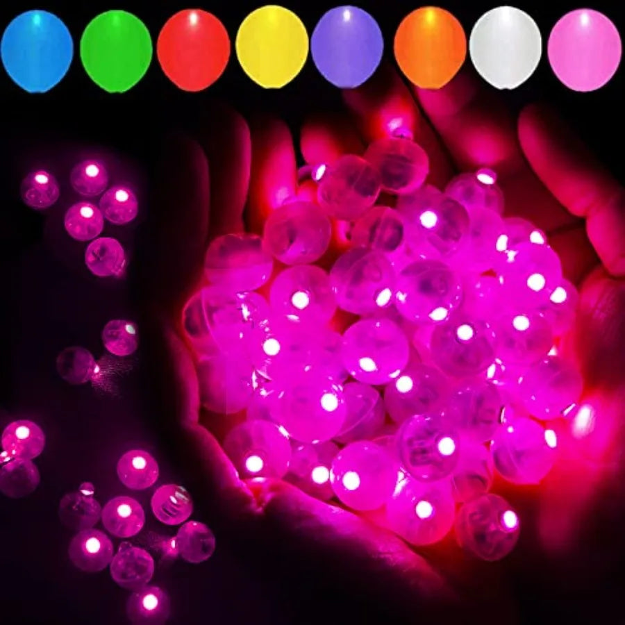 LED Balloon Light Mini Round Lamp For Paper Lanterns Indoors