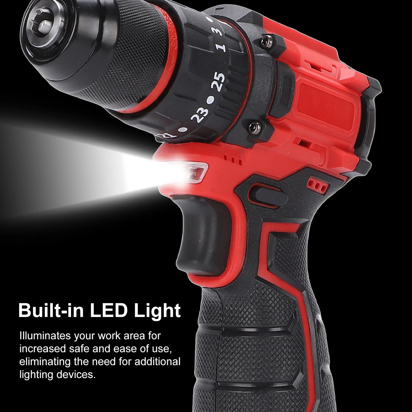 Meterk 16.8V Brushless Cordless Drill And Driver Set With Batteries